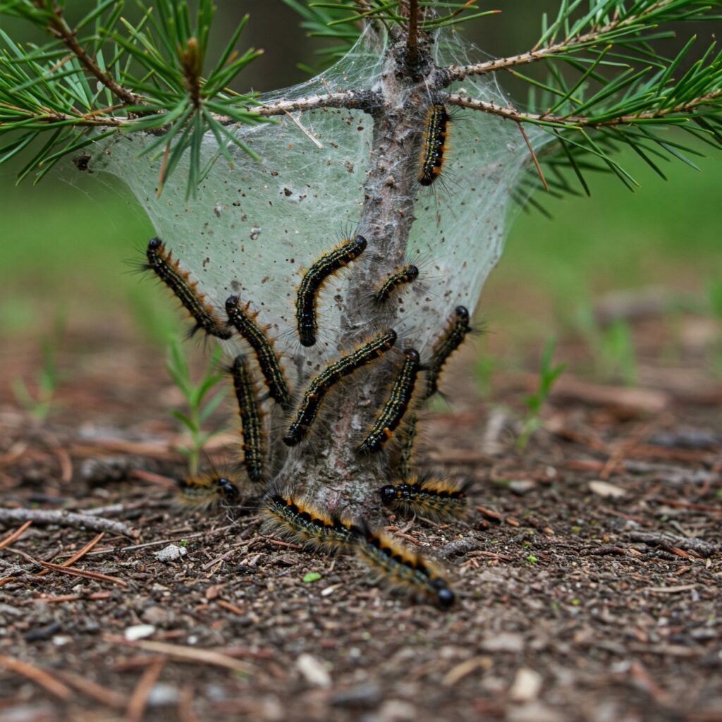 Procesionaria del pino: el peligro oculto en los bosques